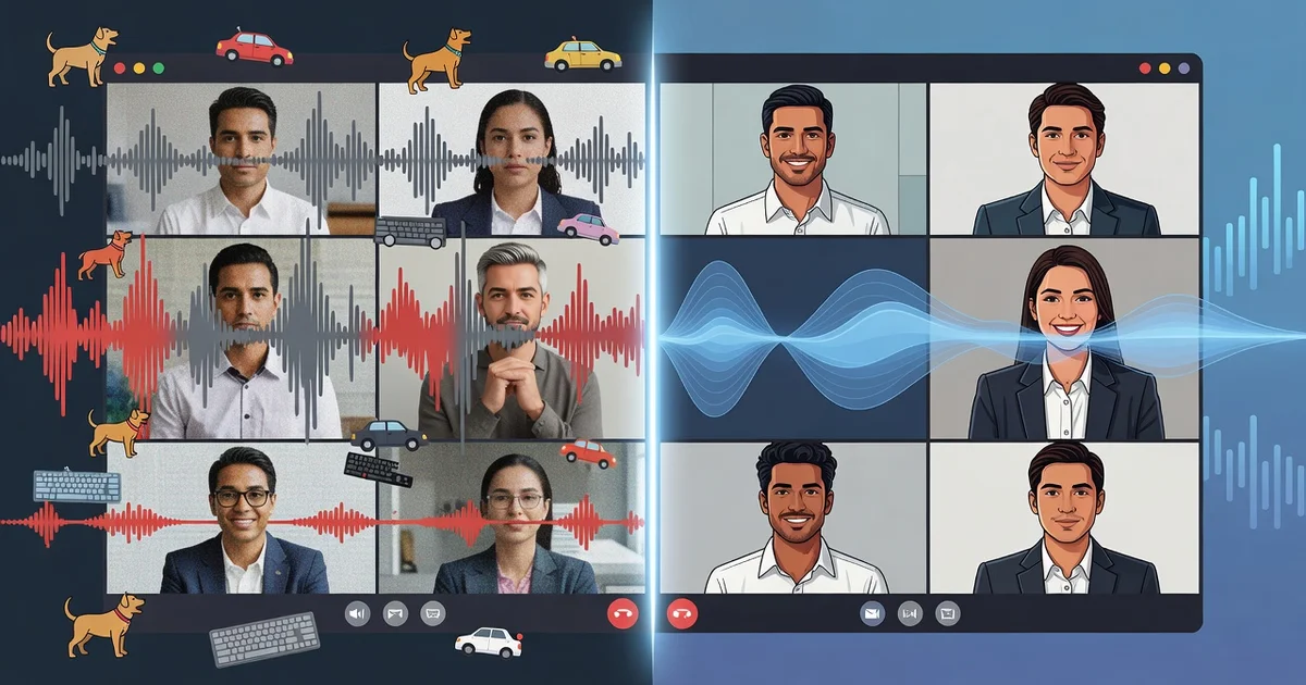 Featured image: Professional featured image for: How Ai Noise Reduction Improves Online Meetings: Everything You Nee