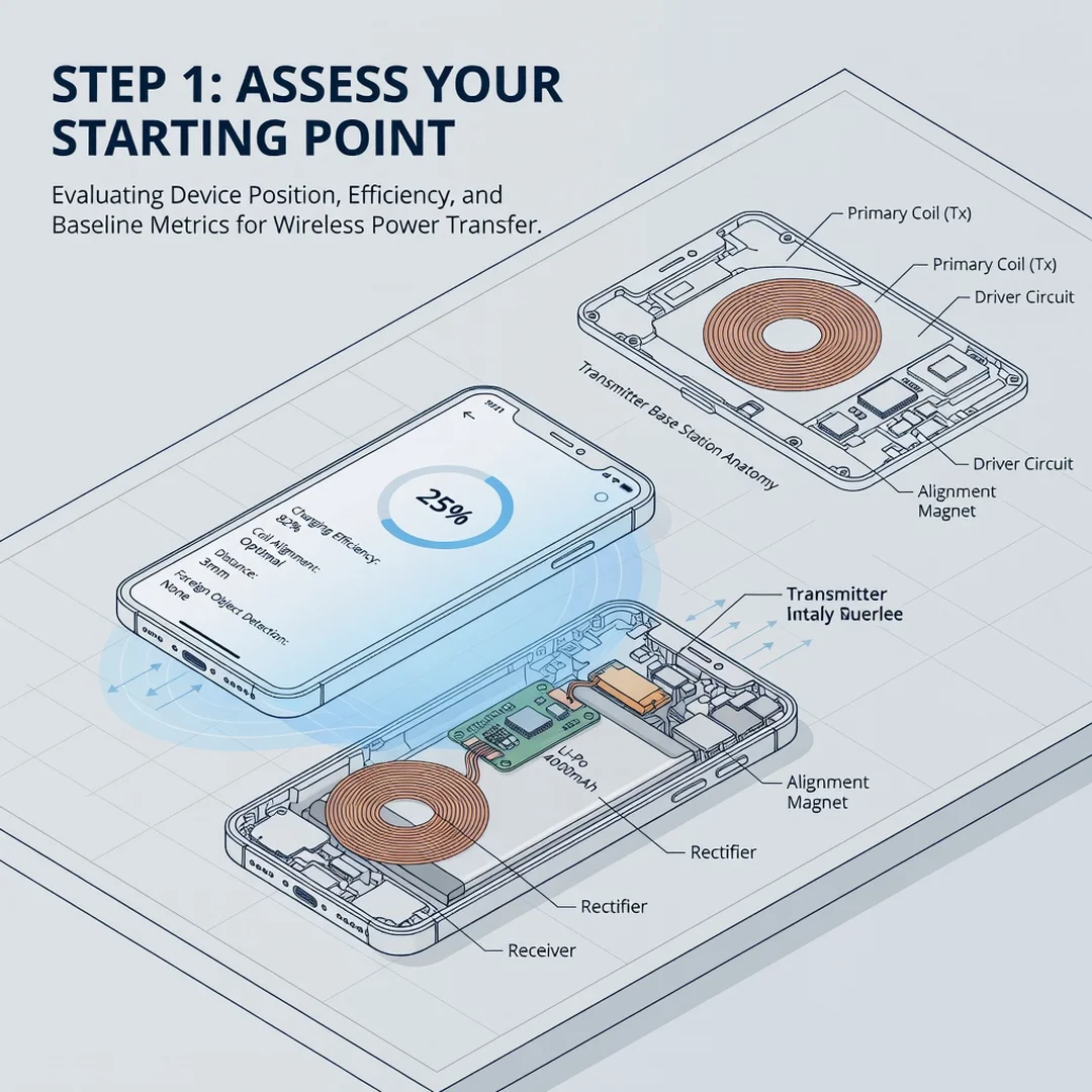 Step 2: Illustration for step: Assess your starting point related to The Technology Behind Modern Wireless C
