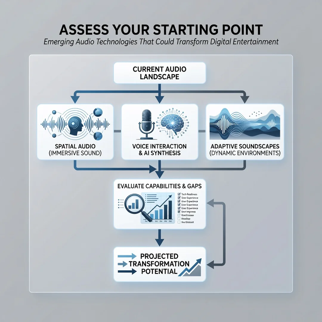 Step 2: Illustration for step: Assess your starting point related to Emerging Audio Technologies That Could 