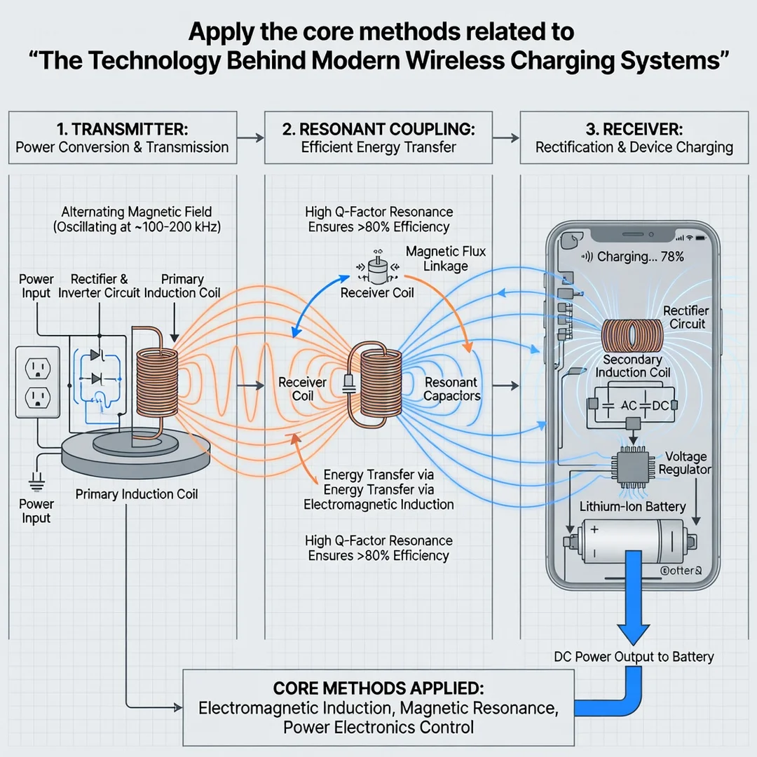 Step 5: Illustration for step: Apply the core methods related to The Technology Behind Modern Wireless Charg