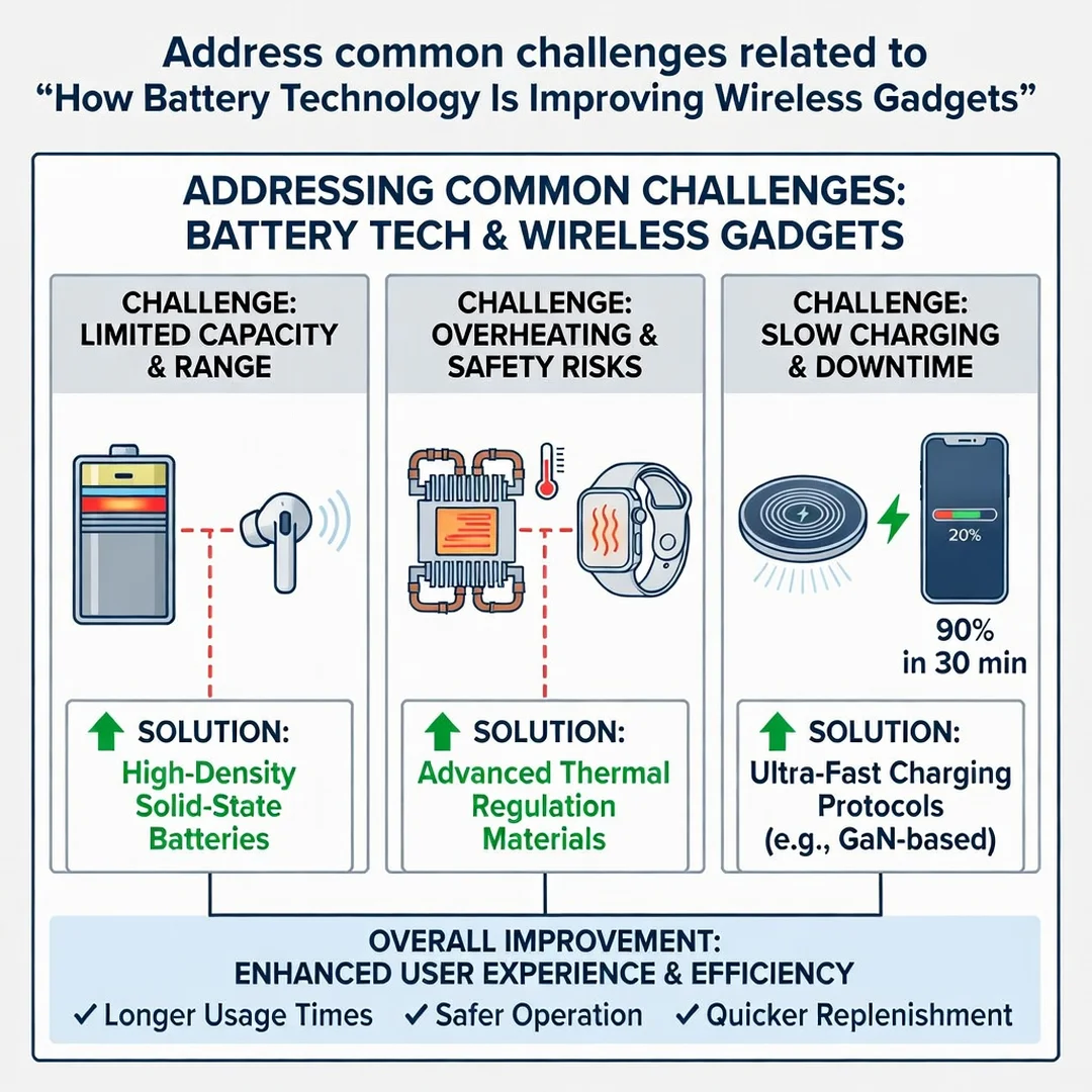 Step 7: Illustration for step: Address common challenges related to How Battery Technology Is Improving Wire